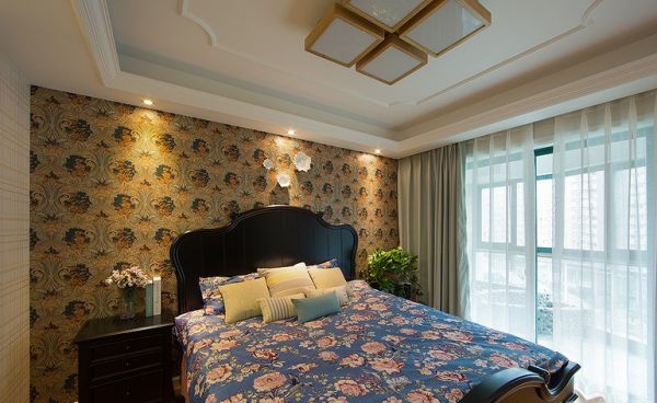 美式风格卧室装饰设计案例图片