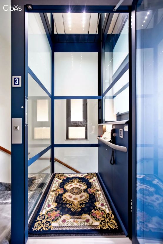 西柏思别墅电梯的巧妙设计，为家居空间增色