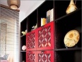 红黑的搭配让家具呈现现代感