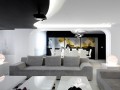 萨拉戈萨复式公寓 白色木地板提亮空间(组图)