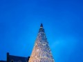比利时5000个盘子构成的圣诞树