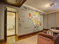 创意卡通背景墙 Sakkinen艺术小套房（组图）