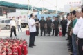 消防安全 重于泰山 十里河灯饰城开展消防预演教育活动
