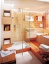 铺设地砖时要与墙砖通缝对齐 保证卫浴间整体感
