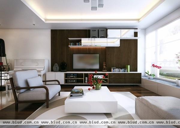 风格迥异 五套现代公寓设计赏析（组图）