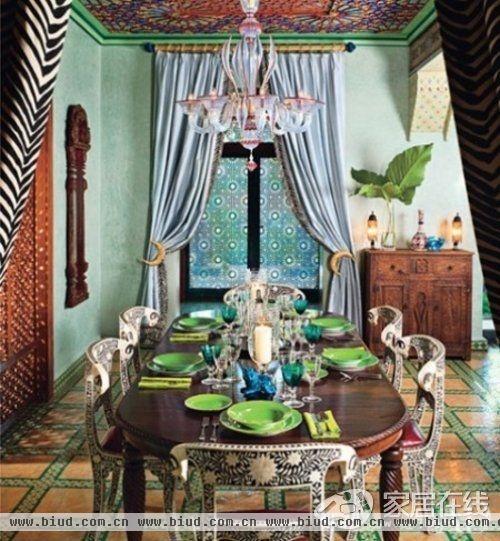 16款摩洛哥风格餐厅设计 不错的参考案例