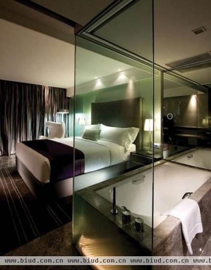 25款超酷酒店式卧室设计 五星级的享受(组图)