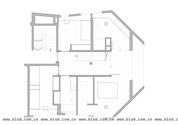 复式翻转大户型 西班牙改造住宅设计（组图）