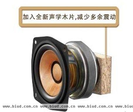 高品质声音木质振盆音乐系统JVC EX-S3