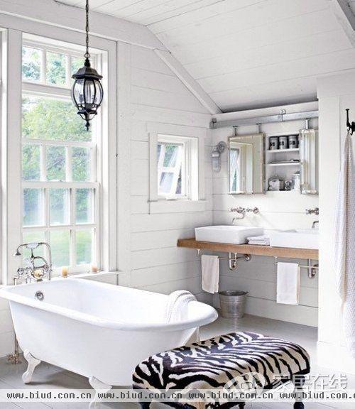 19款质朴自然格调浴室设计 体味恬静生活
