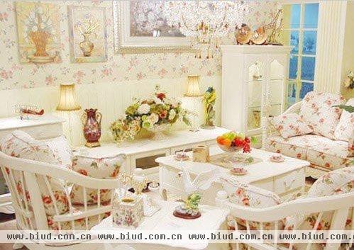 韩式风格客厅装修效果图 营造舒适的居家生活