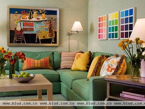 彩色墙漆多变化 达人为你揭示家居配色