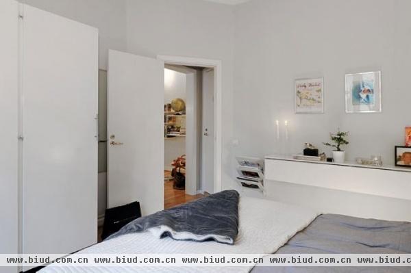 哥德堡58平米迷人小公寓 巧妙变身大空间(图)
