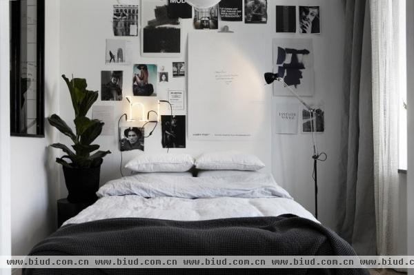 哥特式酷雅风格 黑白配色现代公寓（组图）