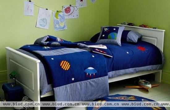 16款个性儿童房设计 让小男孩幸福感爆棚