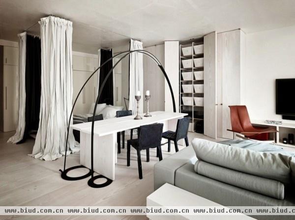 极简风潮创意LOFT设计 纽约温馨公寓（图）