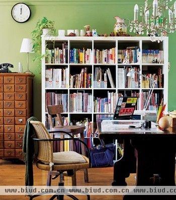 8个森系小户型书房设计 清新巧创意