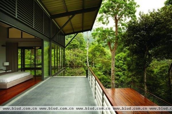 与自然共舞 马来西亚的热带风情林中屋（图）