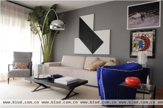 拼图风 圣保罗现代风格图案颜色并重的公寓