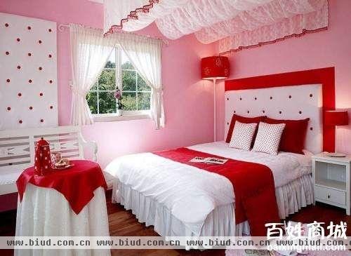 粉色卧室装修