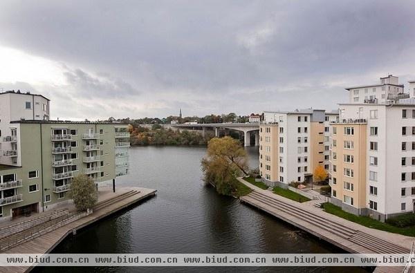 北欧世界中的现代简约 100平米白色北欧公寓