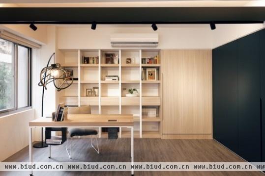 收纳好典型 台湾小户型木质现代公寓（组图）