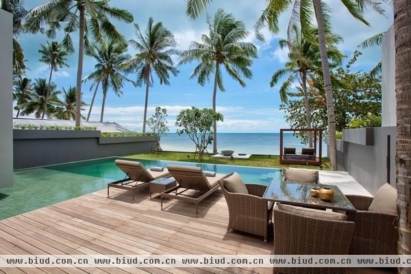 夏天未完到泰国度个假 奢华海滩别墅设计(图)