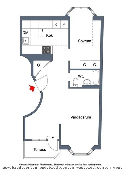 住在阁楼上的美妙 瑞典清新公寓简约生活(图)