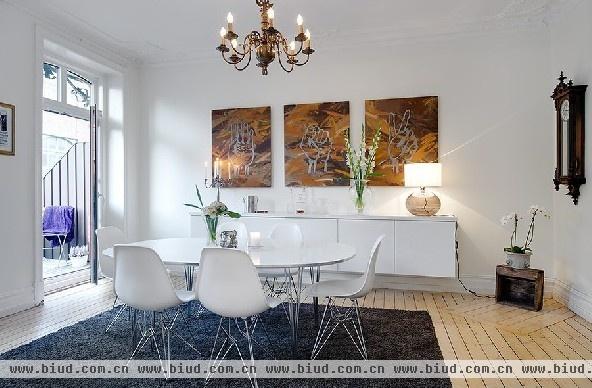 瑞典简约风 哥德堡87平米公寓设计