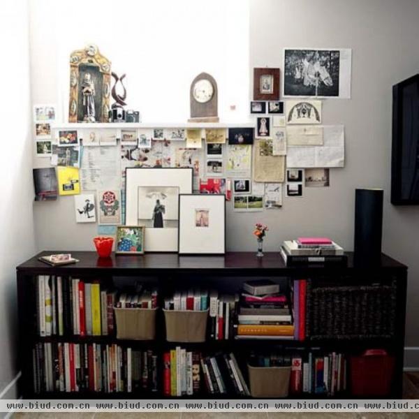 梦想中的工作室：小书房书柜的大创意（图）