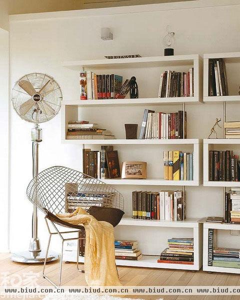 客厅、书房欢聚一堂 摆脱小户型设计窘境
