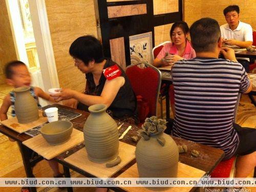 南昌L&D陶瓷重装开业 陶艺活动助阵受欢迎