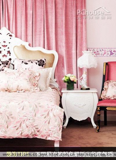 给卧室来个粉色新装
