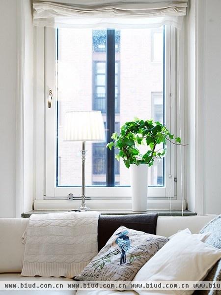 73平米的古典白色公寓 拼花地板轻古典风(图)