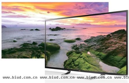 图： LG 84″ULTRA HD超高清的画质表现真实还原世界的美丽