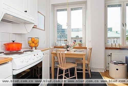 挑战超小户型装修体验 40平瑞典清新家