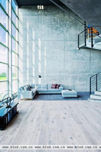 天然木材 采用木质地板的现代风格公寓（图）