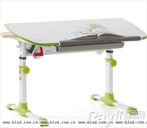 进口小博士成长书桌 绿色￥1299.00元每张 桌面可调倾仰角度 防夹手 有抽屉及书包挂钩 桌角可调