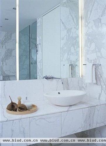 古典高贵气质 12款大理石铺装的卫浴