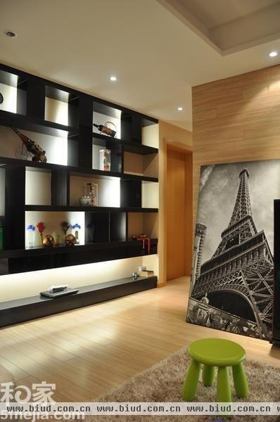 居室空间圆巴黎之梦 现代简约96平特色两房