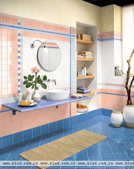 浴室瓷砖铺设的20个华丽创意
