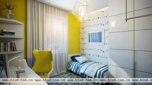 德国设计师亲历打造现代简约公寓视觉效果图