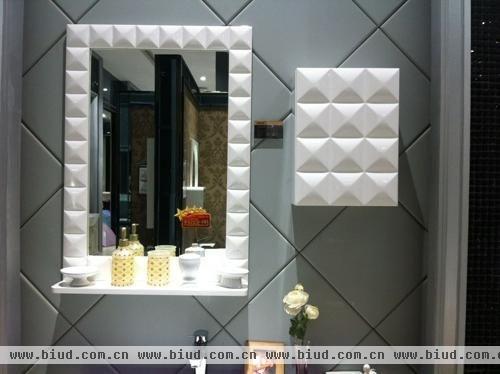箭牌卫浴——前卫现代时尚3D奈丽系列浴室柜
