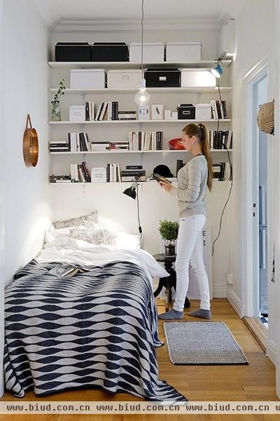 北欧瑞典风格 44平米小资女单身公寓(组图)