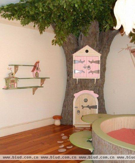 清新都市VS神秘森林 宝宝童话儿童房设计