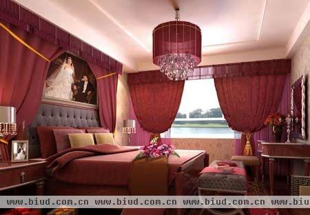 婚房卧室装修效果图 浪漫的婚房设计