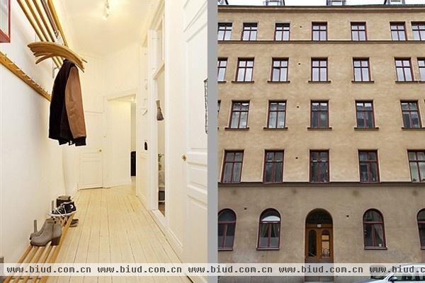 斯德哥尔摩田园风情 38平纯白地板小公寓(图)