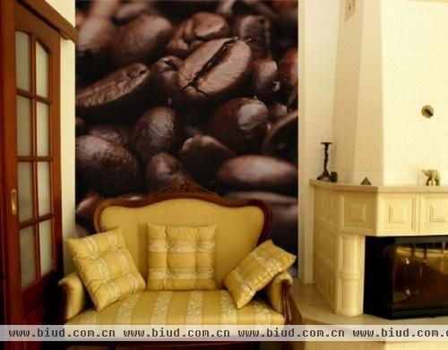 装点你的个性小家 25个咖啡元素背景墙(组图)