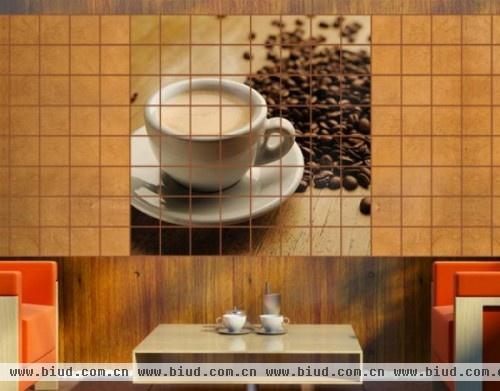 装点你的个性小家 25个咖啡元素背景墙(组图)