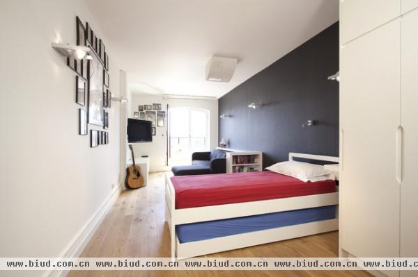 140平简洁舒适公寓 舒适木地板家的感觉(图)